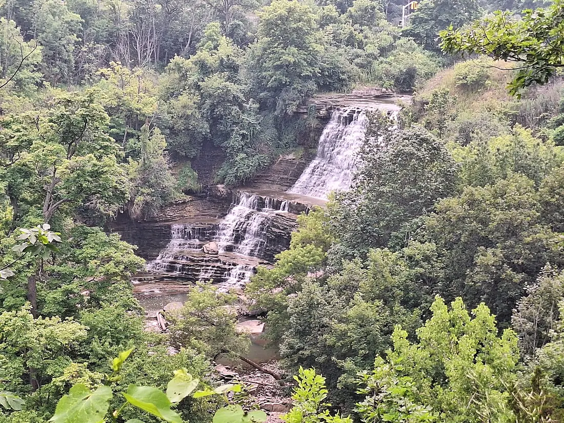 Albion Falls from the side
