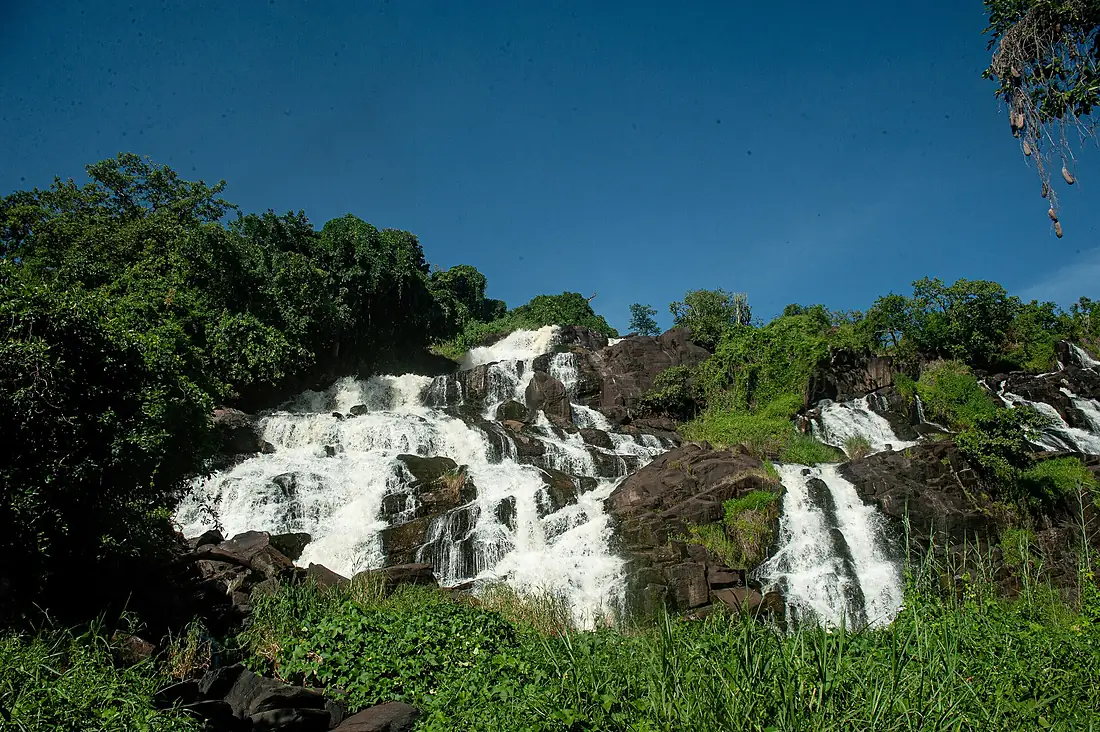 Aruu Falls and its Multitude of Cascades in Northern Uganda