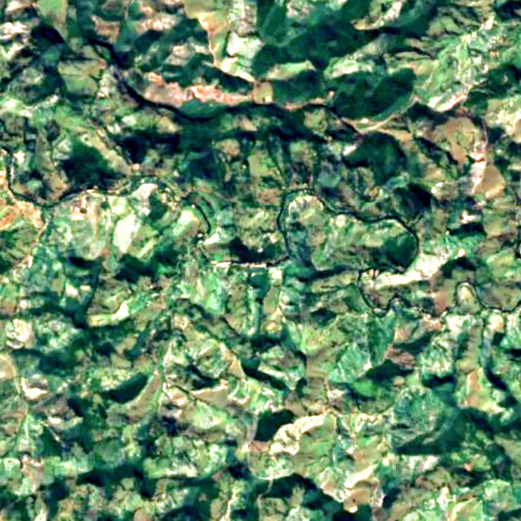 Bahia Falls seen from above (Sentinel-2)