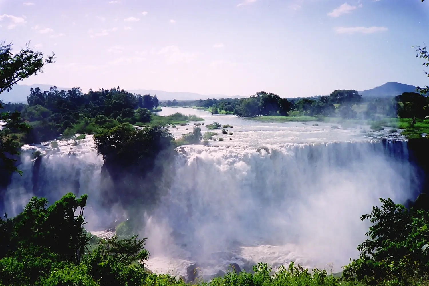 Blue Nile Falls-03, by CT Snow