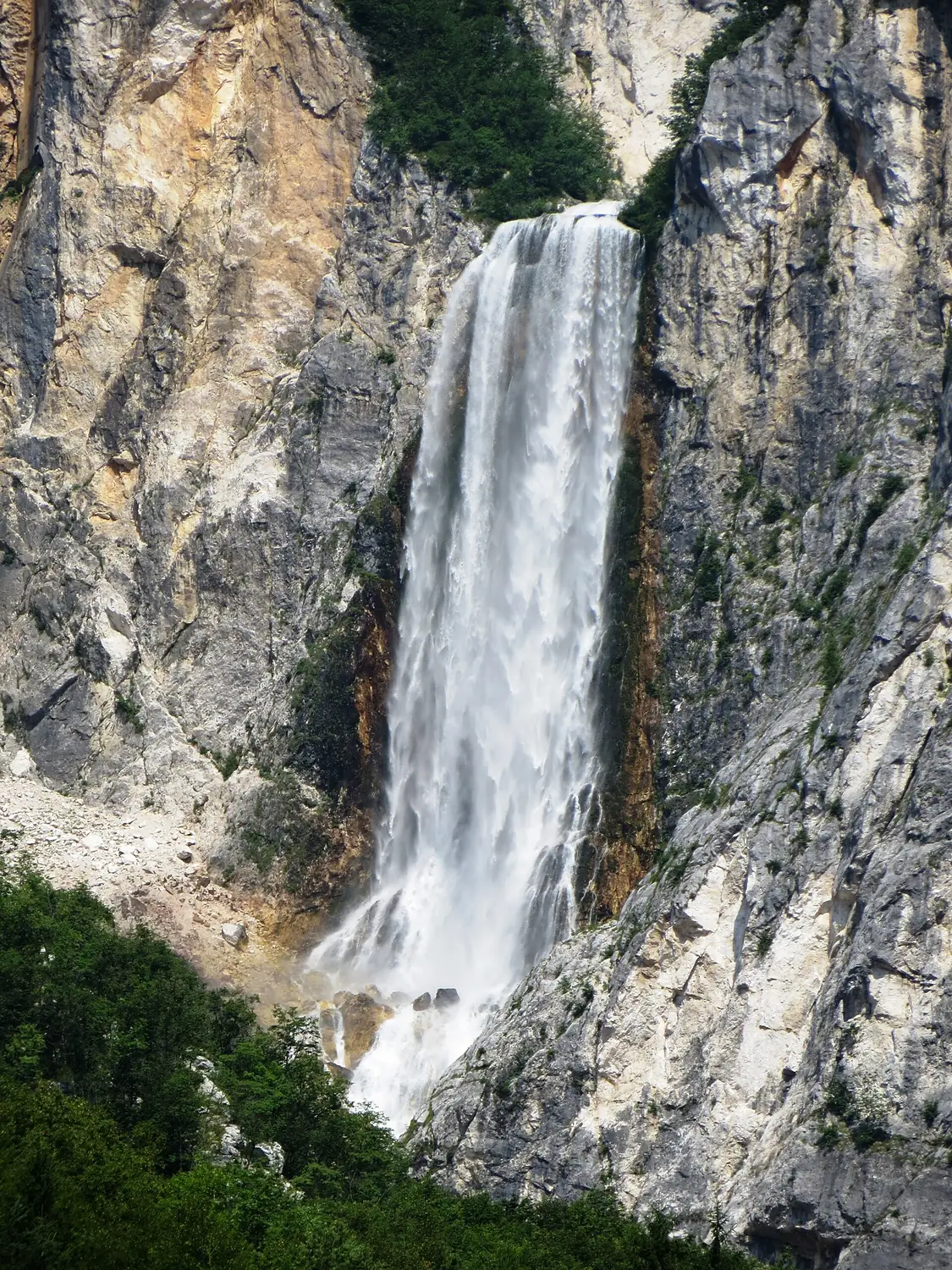 Boka Falls Slovenia