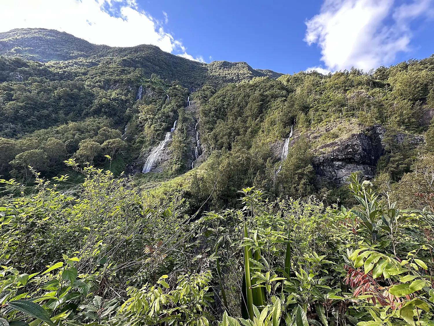 Wasserfall Brautschleier in Réunion 02