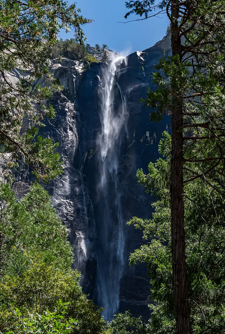 Yosemite National Park, Bridalveil Fall, 2024-07 CN-02