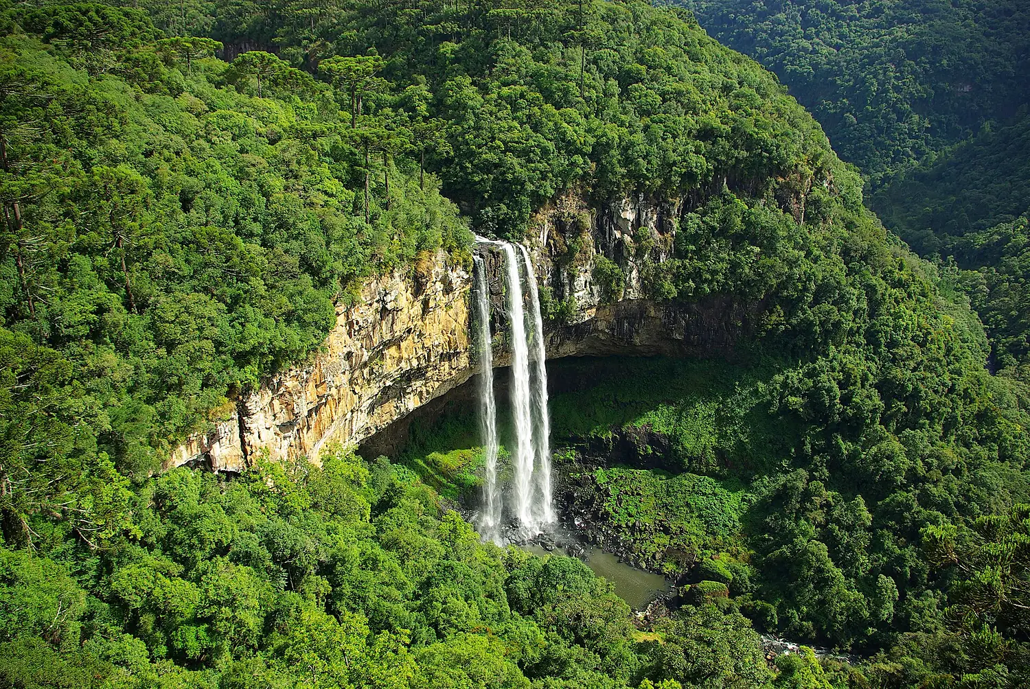 Caracol falls (2 April 2008)