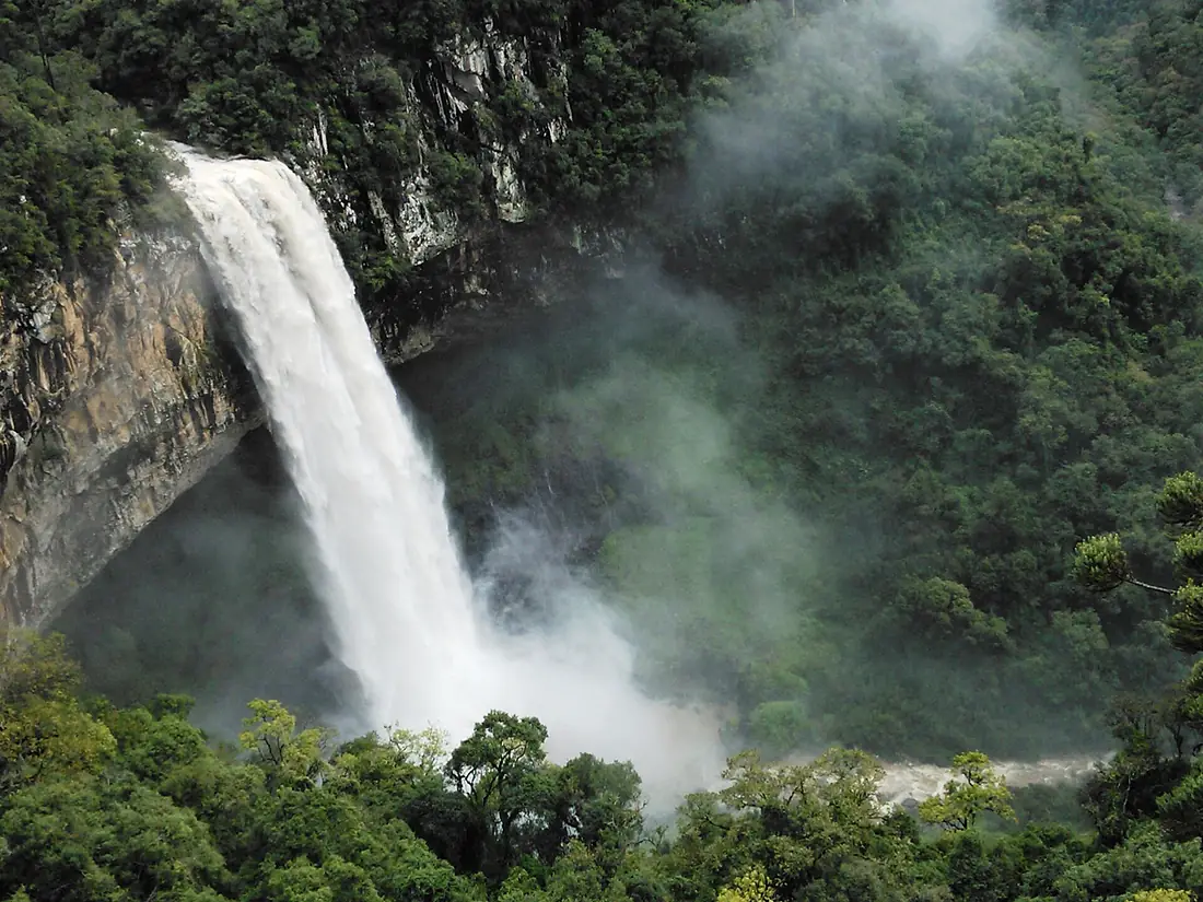 A beleza da Cascata do Caracol