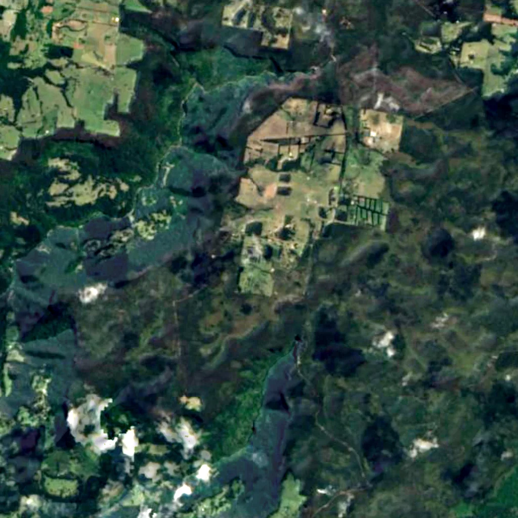 Carrington Falls seen from above (Sentinel-2)