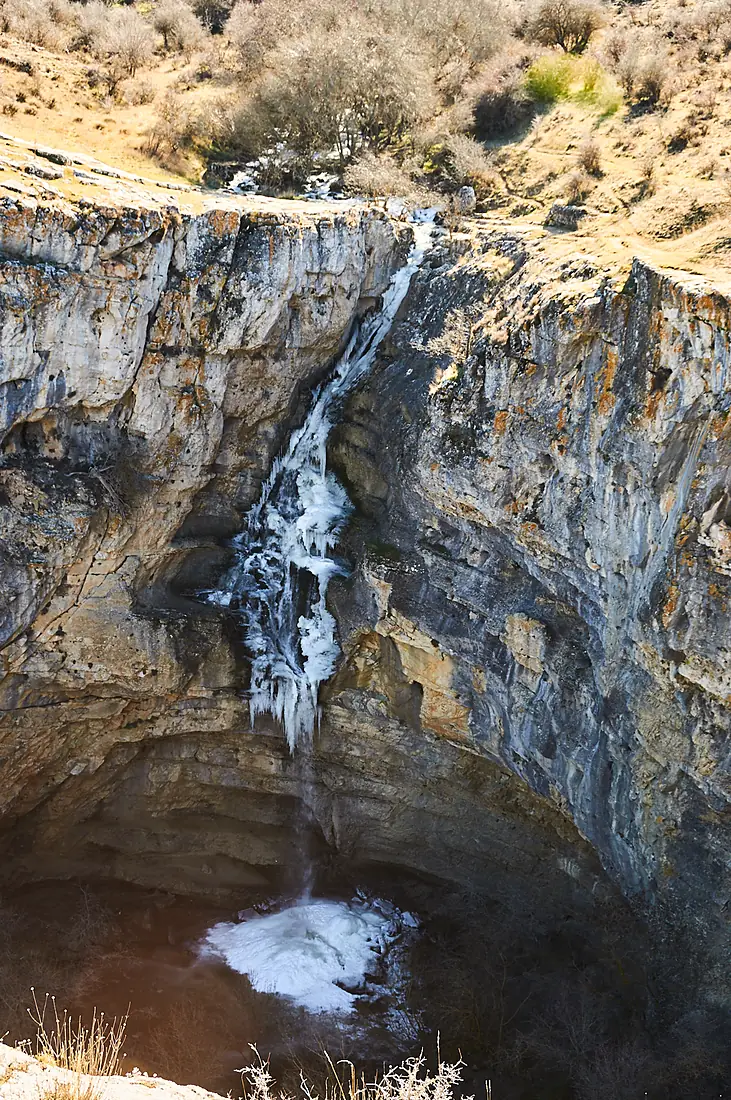 Cascada del Gollorio en Pelegrina Guadalajara