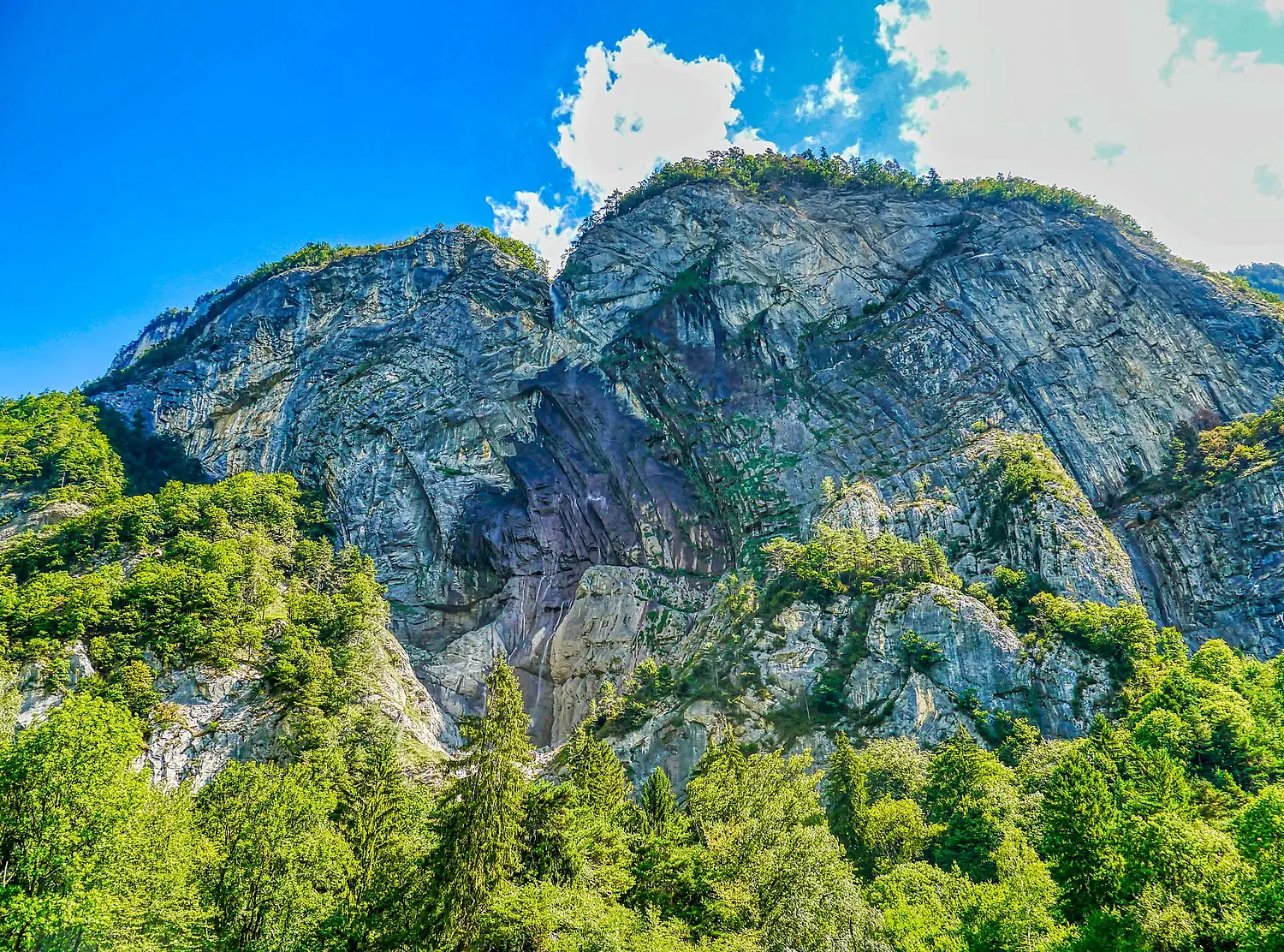 Sallanches Cascade de l'Arpenaz 1