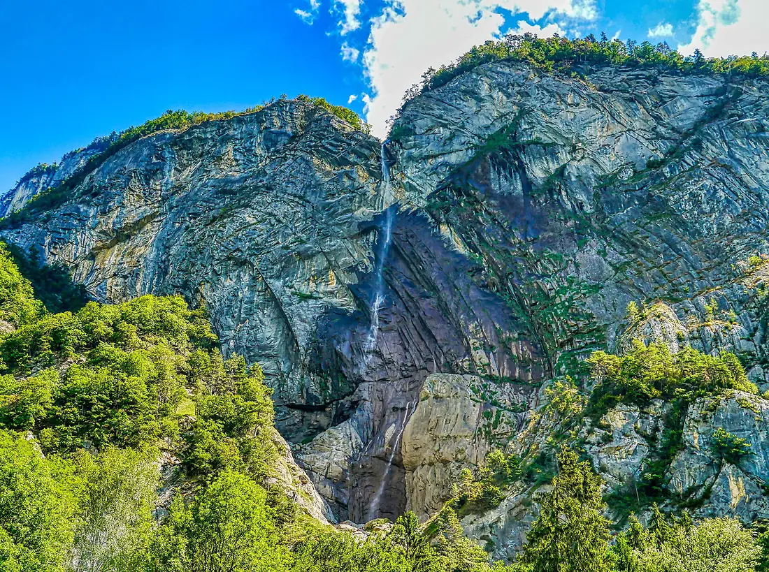 Sallanches Cascade de l'Arpenaz 2