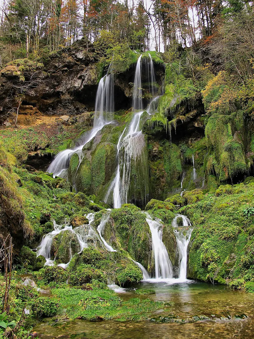 Plaimbois-Vennes, la cascade de Vermondans