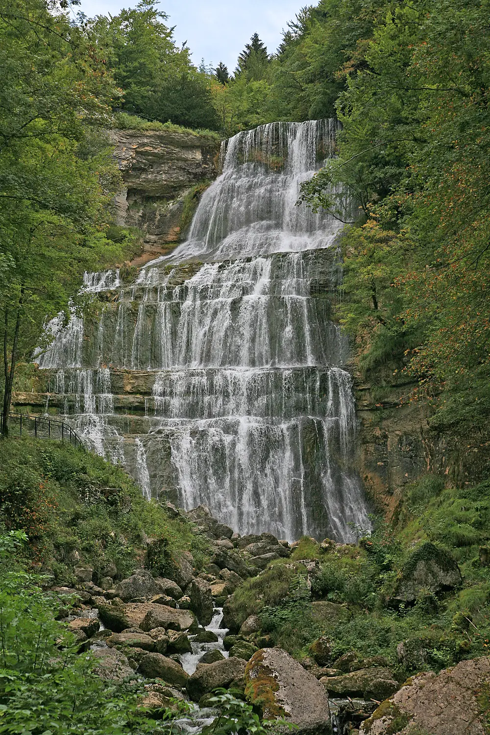 00 1364Franche-Comté, France - Cascades du Hérisson