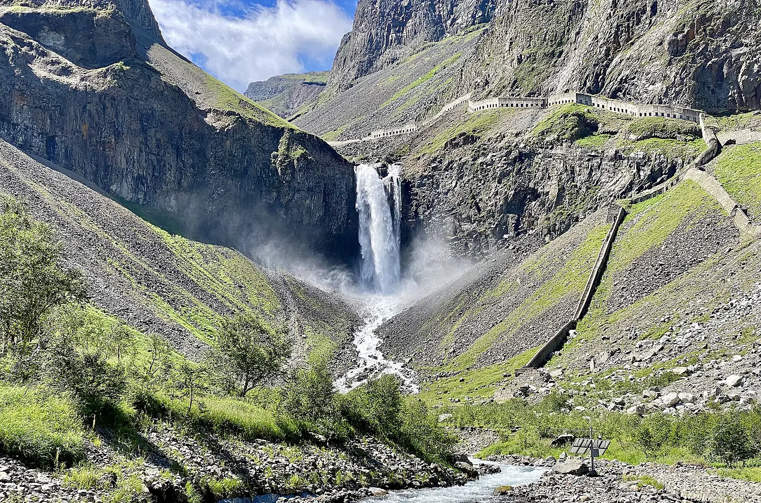 Waterfall in Changbaishan, Aug 10 2022