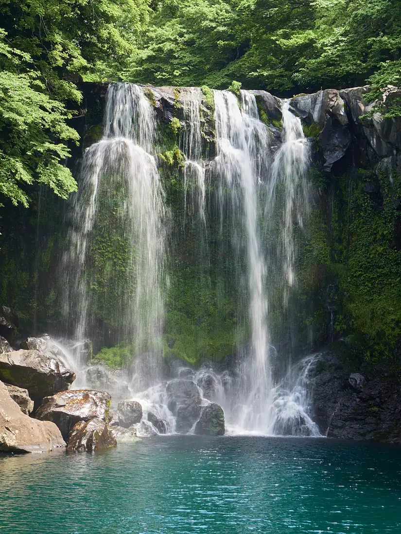 Cheonjeyeon Waterfall, Jeju - Cheonjeyeon2547