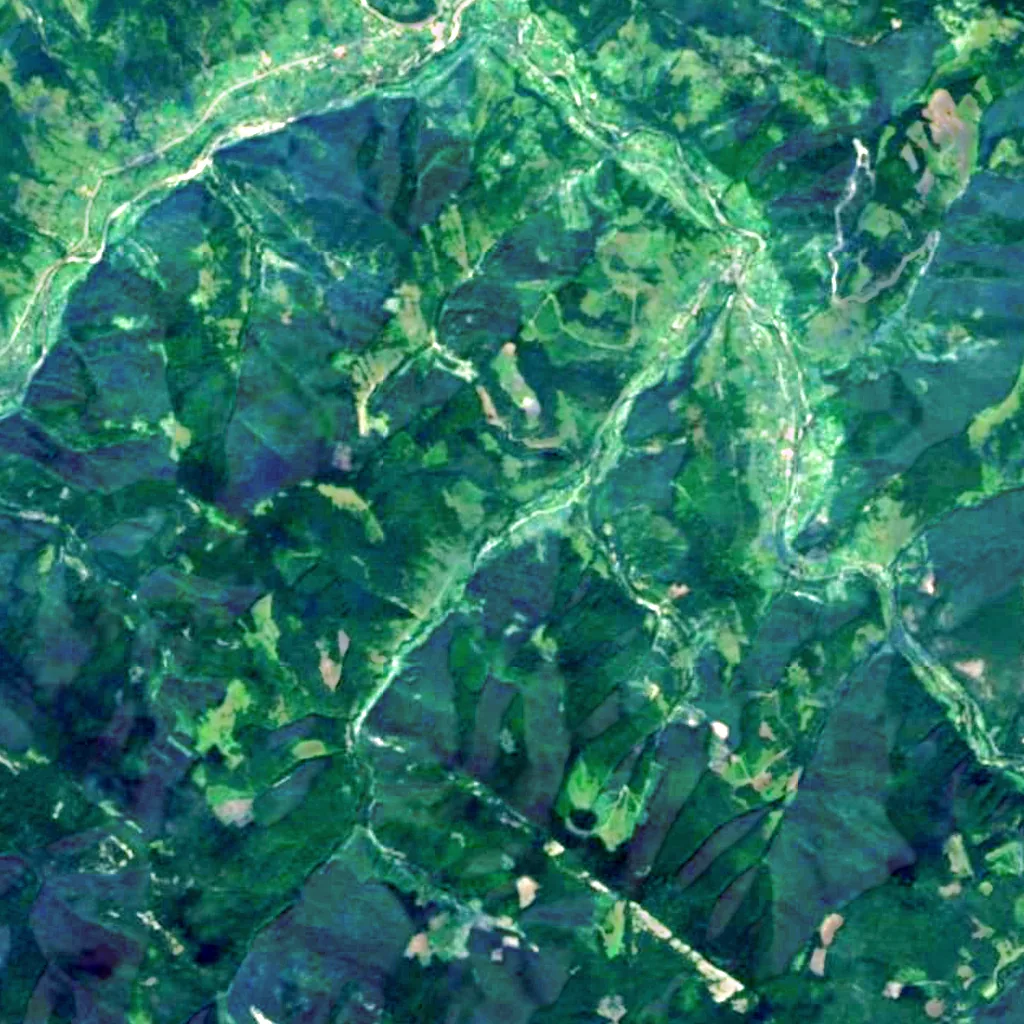 Chernytskiy seen from above (Sentinel-2)
