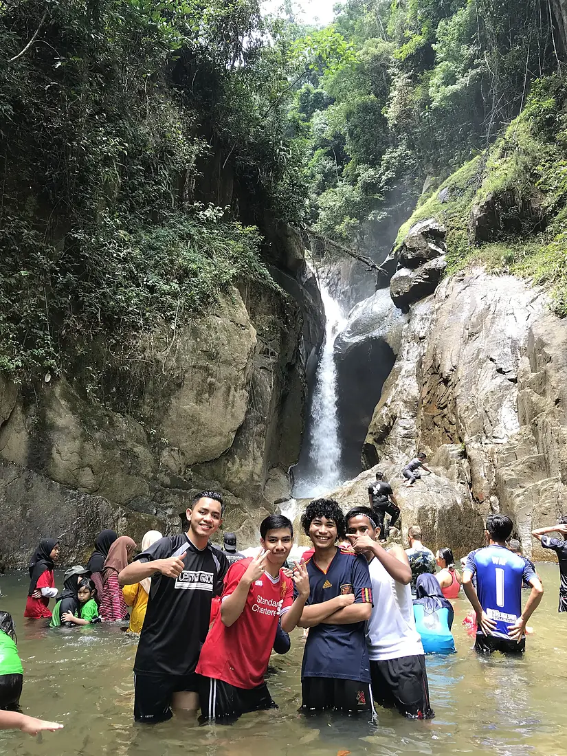 At Santuari Kelah Sg.Chilling