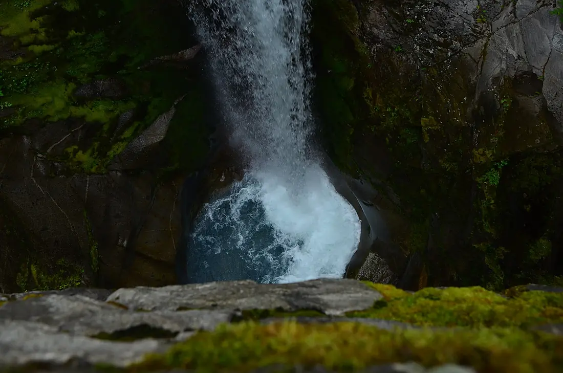Bottom of Christine Falls, Mount Rainier National Park 01