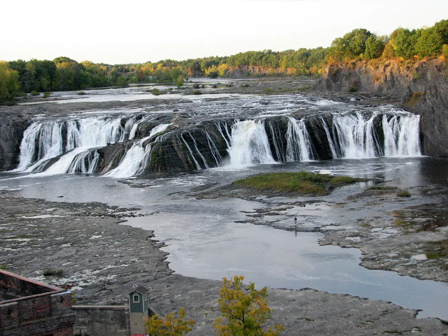 Cohoes Falls on the Mohawk River, Cohoes NY 2895 (4029370829)