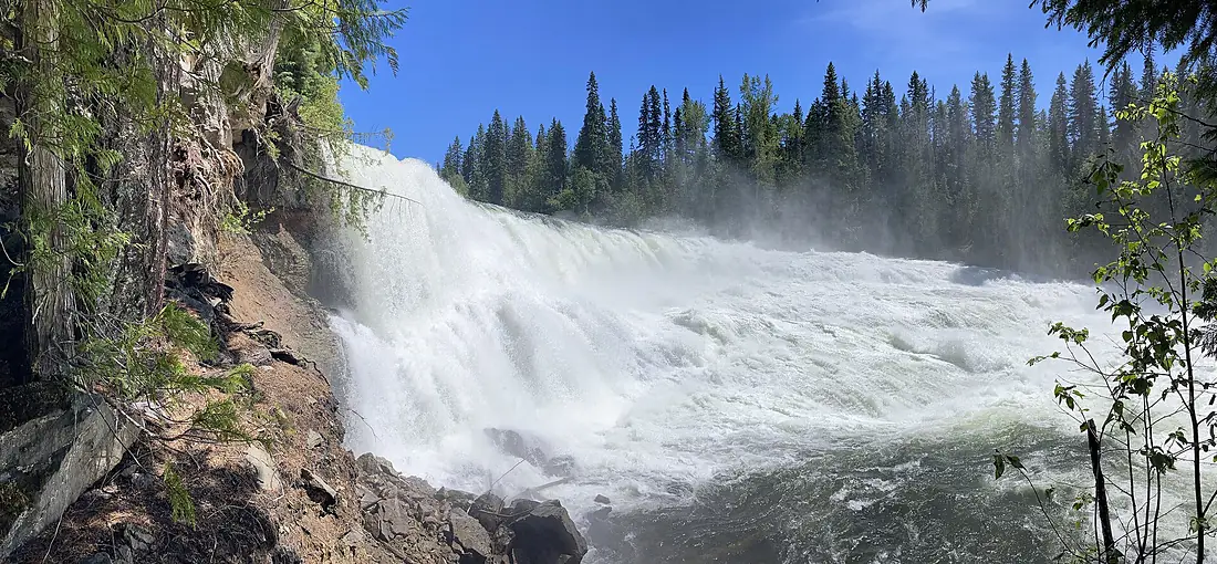 Dawson Falls (north side view)