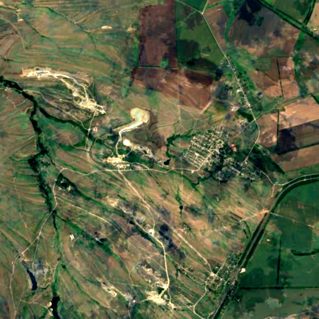 Don Falls seen from above (Sentinel-2)