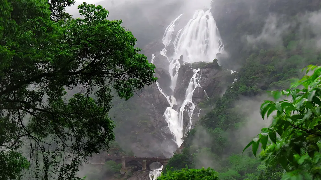 Doodh sagar Waterfall