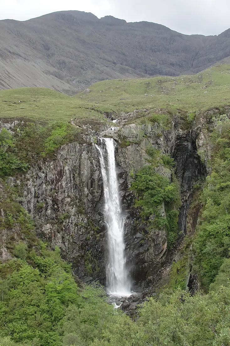 Eas Mor Waterfall Glen Brittle