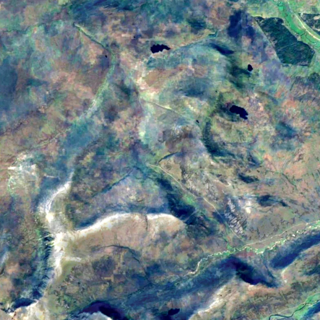 Easan Dubh seen from above (Sentinel-2)
