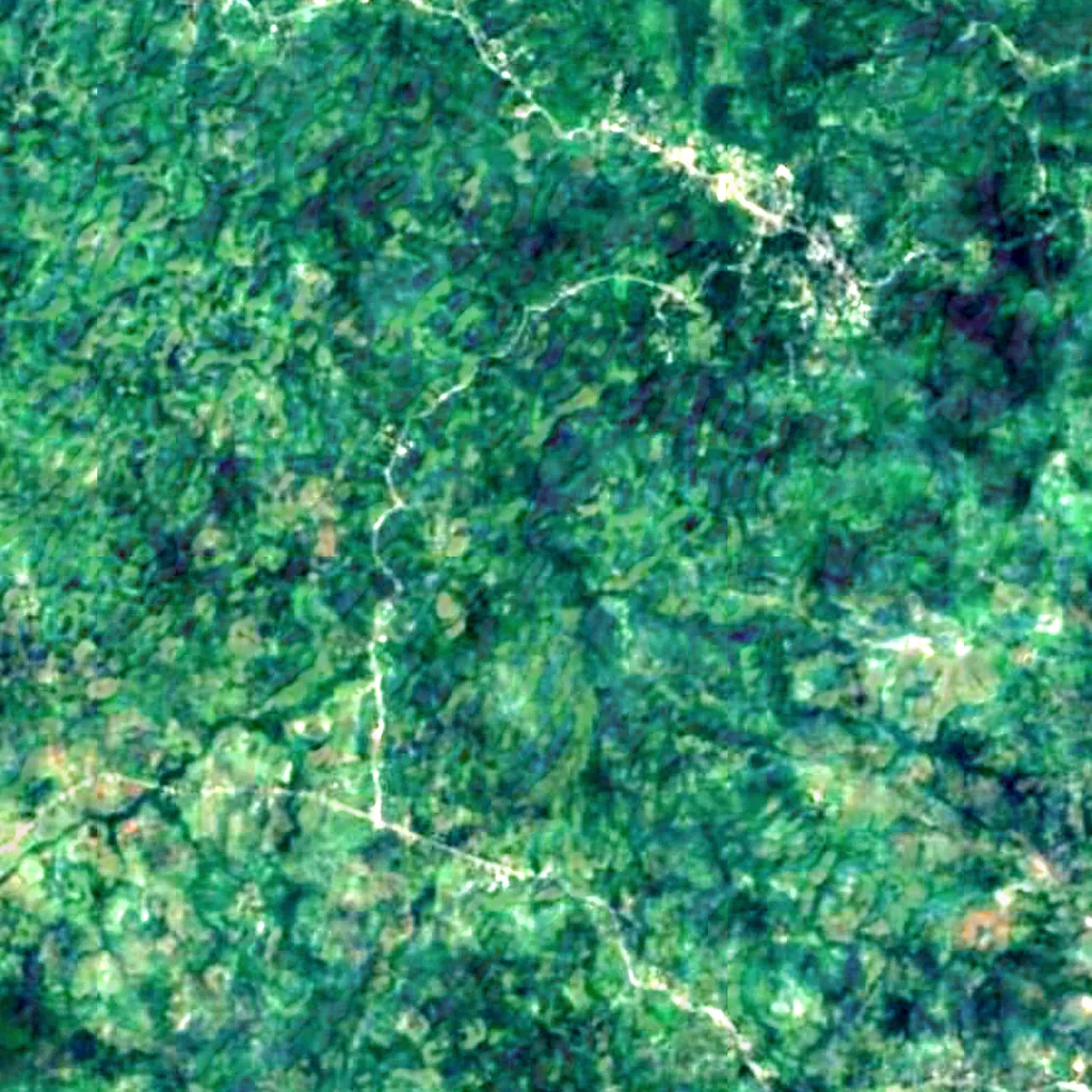 El Limón Waterfall seen from above (Sentinel-2)