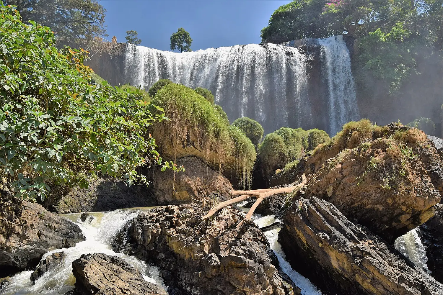 Vietnam. Da Lat. Thác Voi. Elephant waterfalls