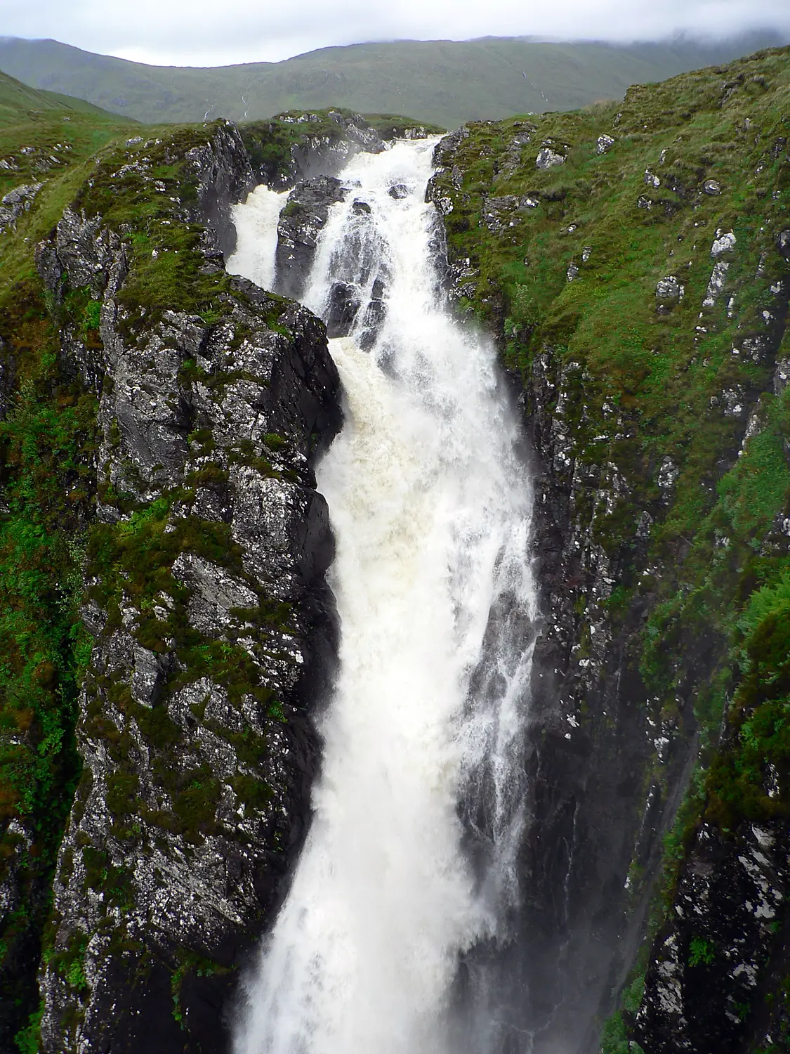 Scotland Falls of Glomach