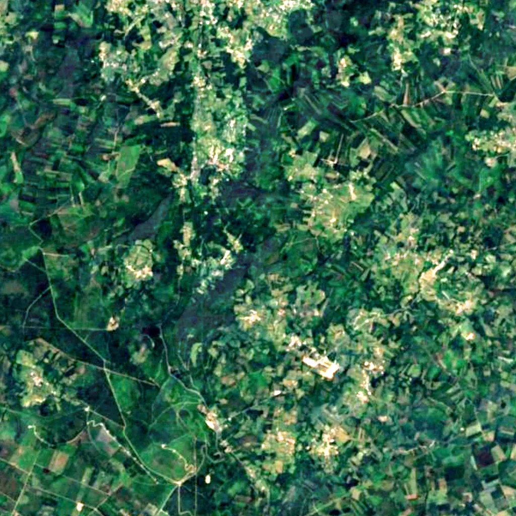 Fervenza de Entrecruces seen from above (Sentinel-2)