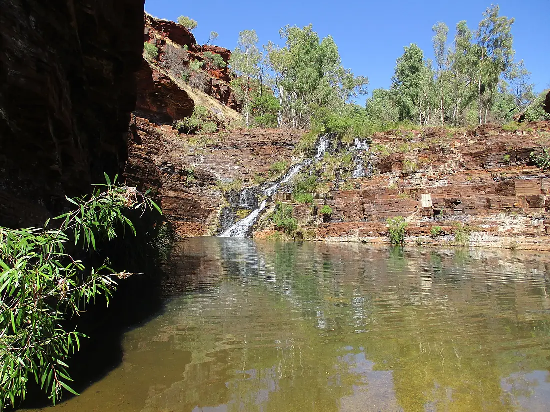 Karijini National Park - Fortescue falls