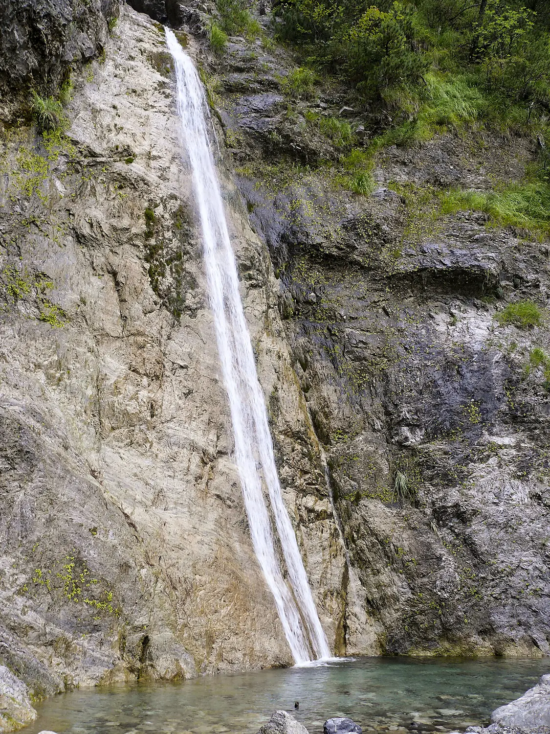 Waterfall in Thethi