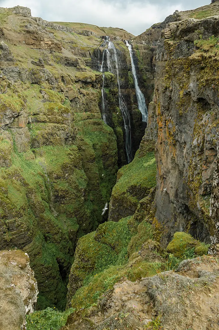 Glymur waterfall-pjt