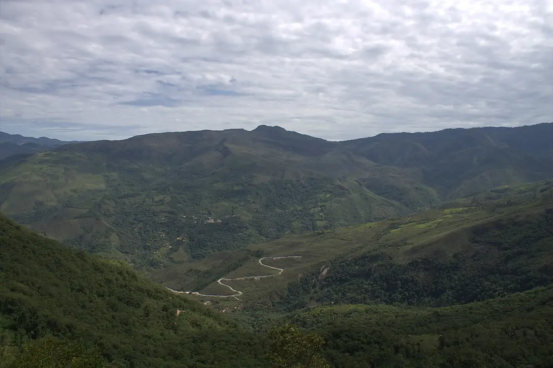 Camino a Cataratas de Gocta