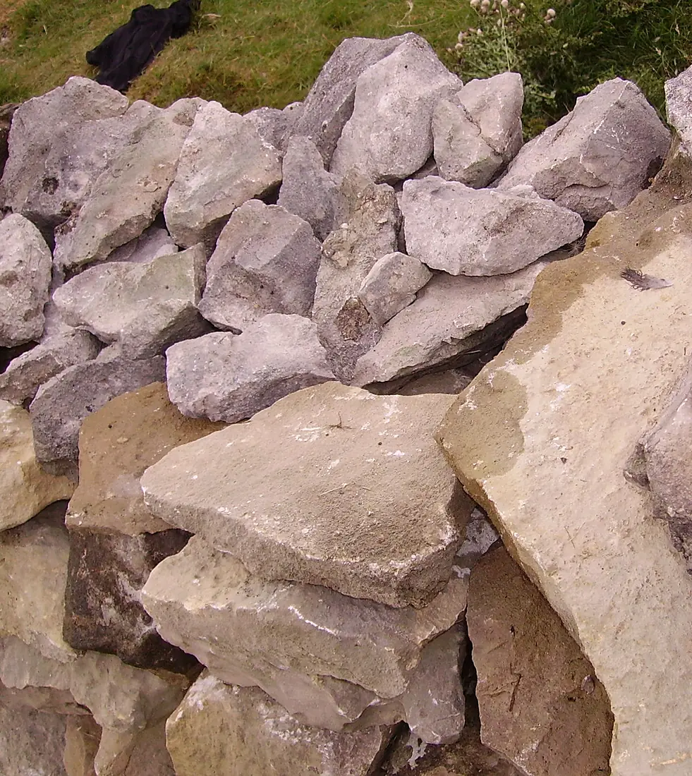 Dry stone wall Gordale 02