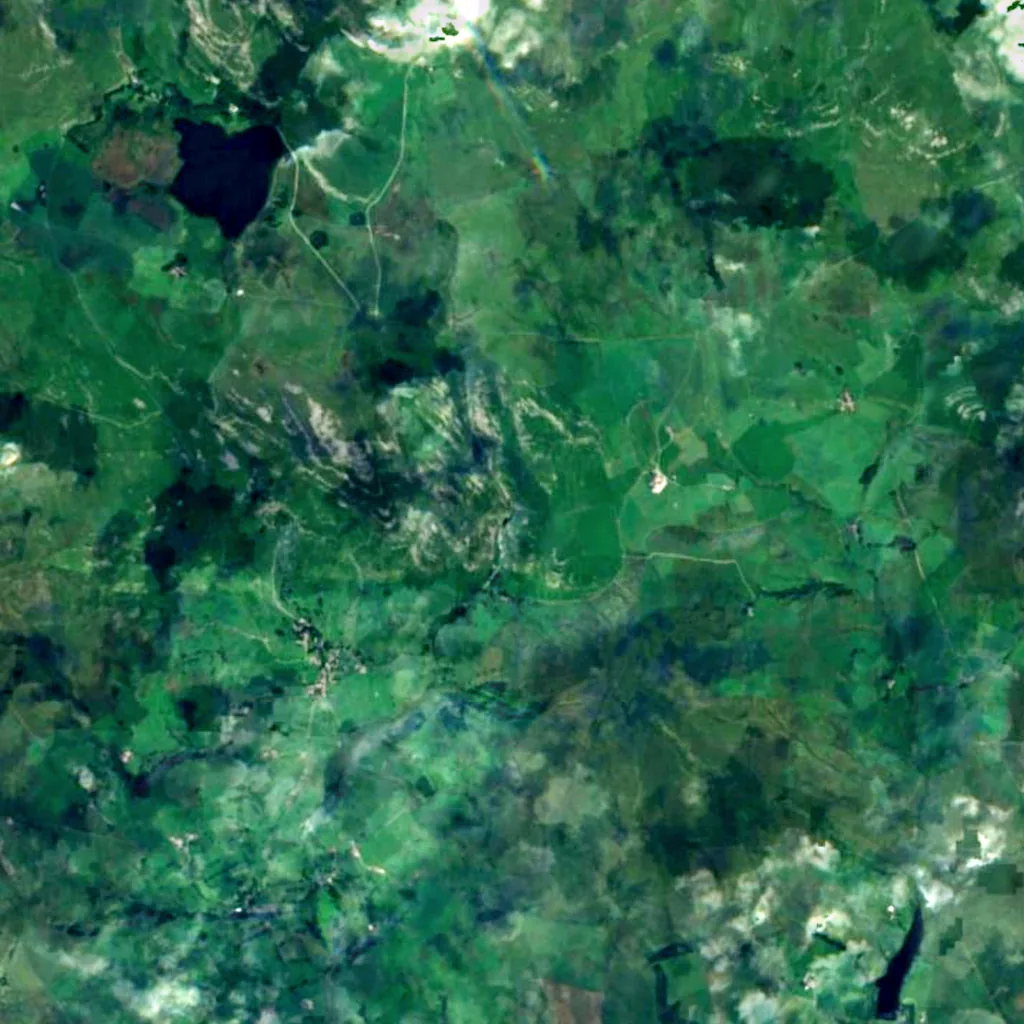 Gordale Scar seen from above (Sentinel-2)