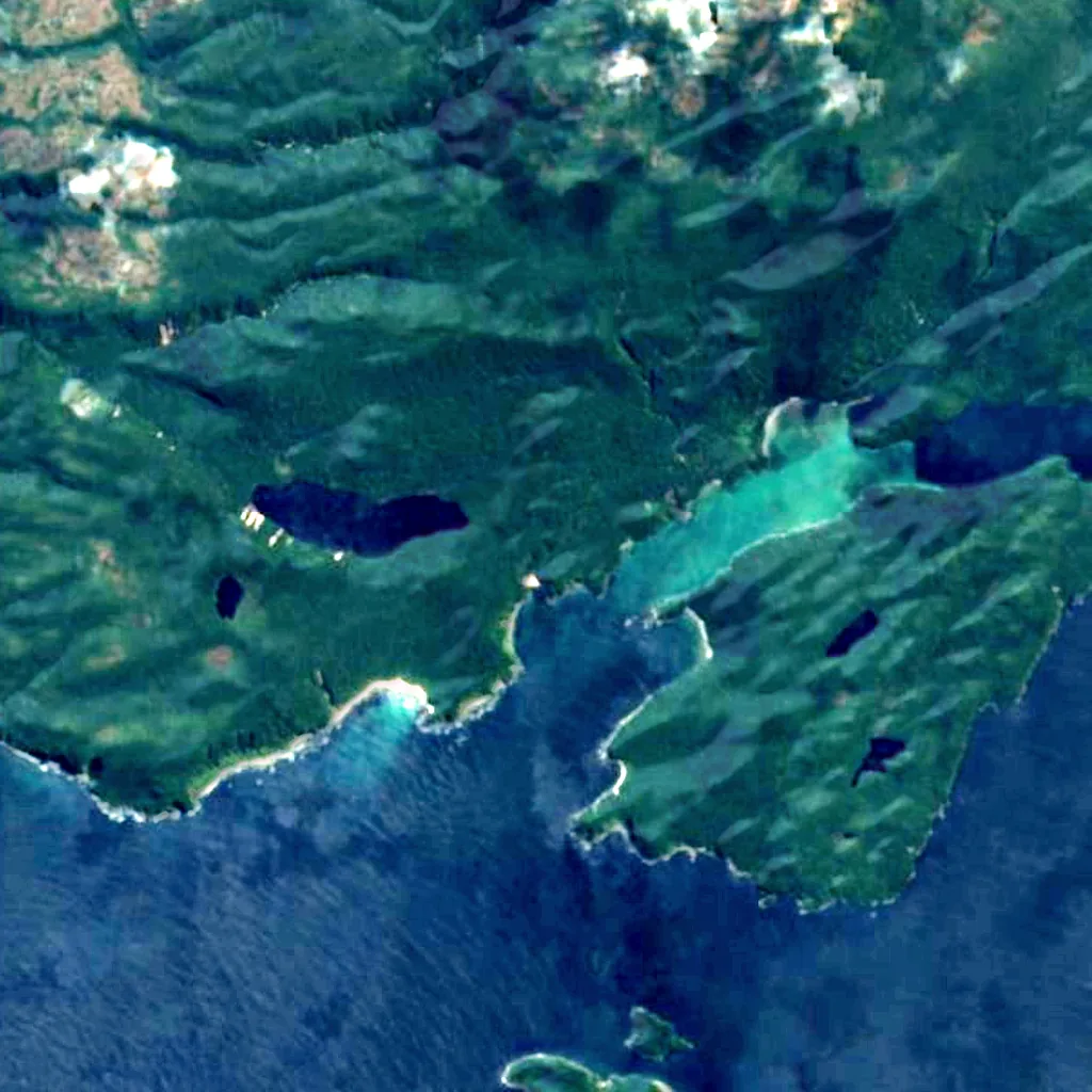 Grainger Falls seen from above (Sentinel-2)