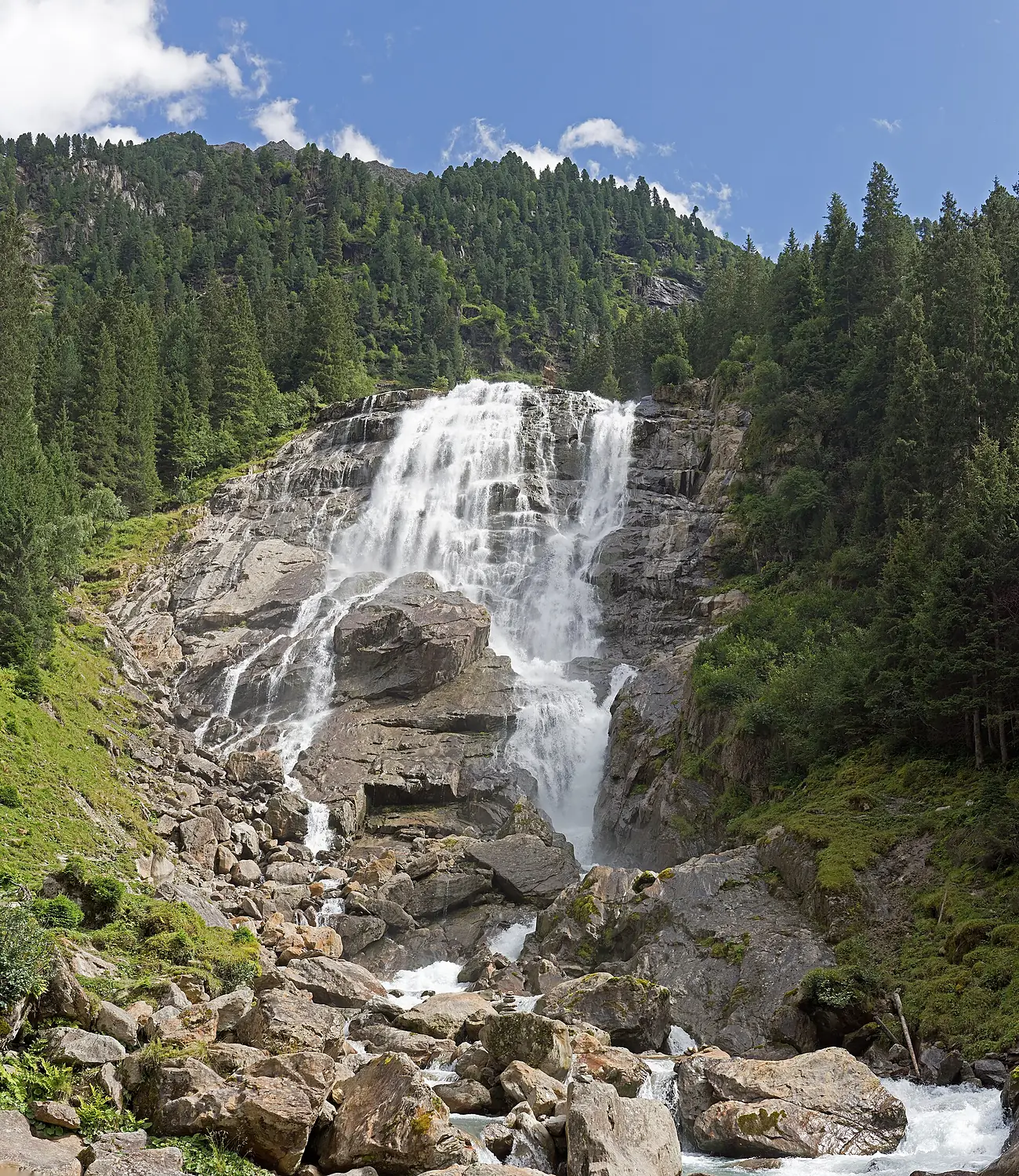 Grawa-Wasserfall 2025