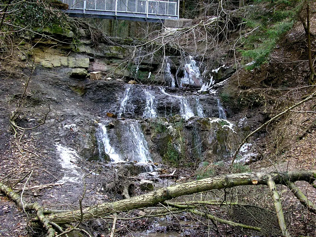 Gruner See Wasserfall Falk Oberdorf