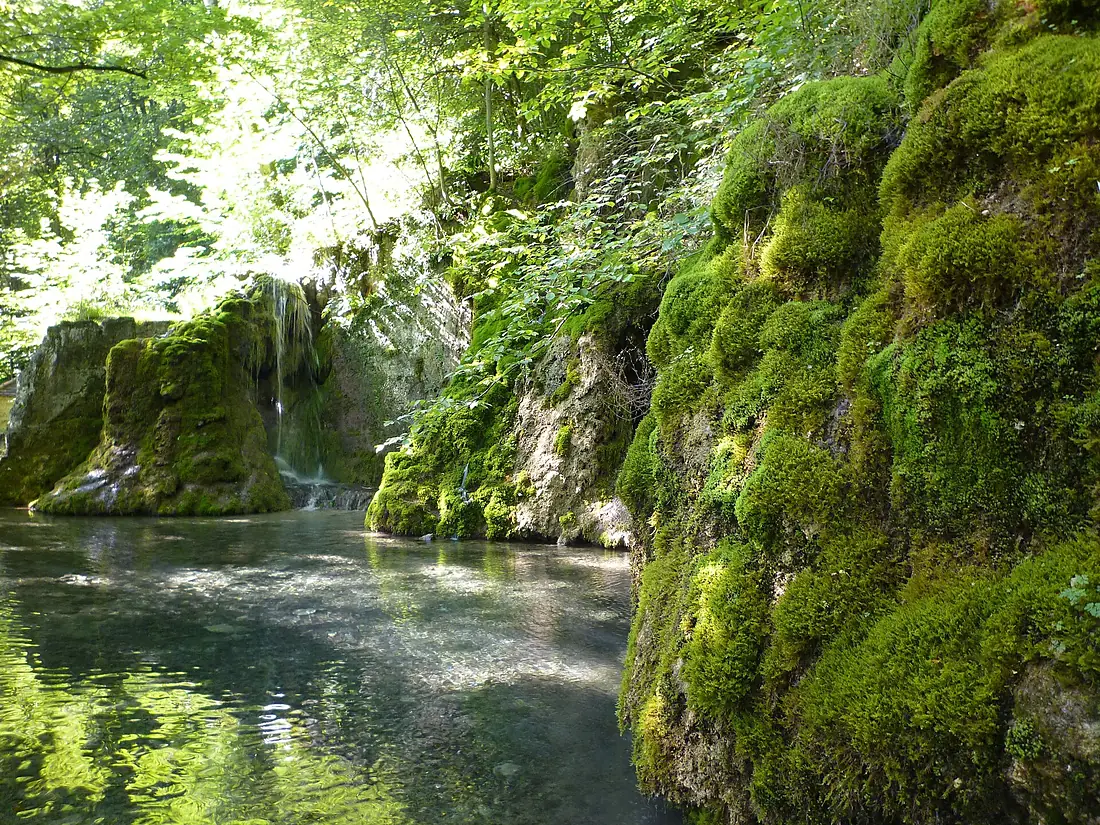 Bad Urach - Gütersteiner Wasserfälle 625 Hm ü.N.N. 03