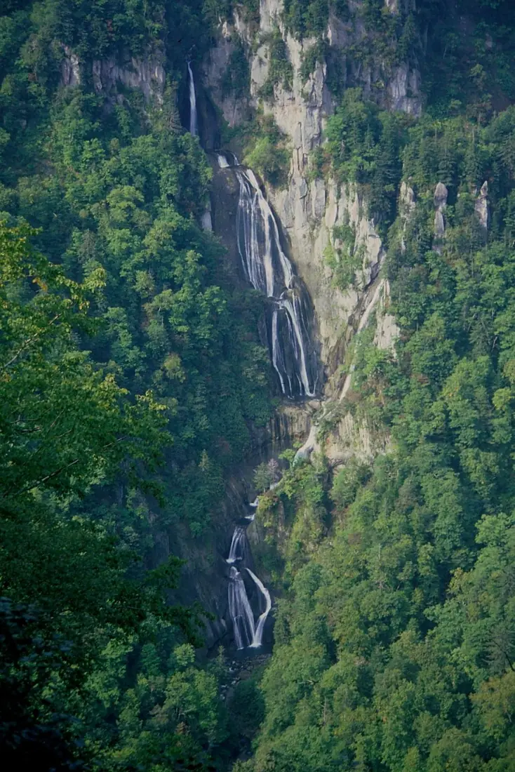 Hagoromo Falls in Taisetsuzan