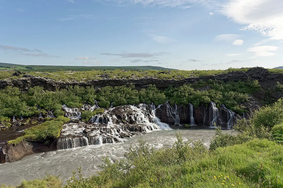 Hraunfossar, Iceland, 20240715 0841 0745