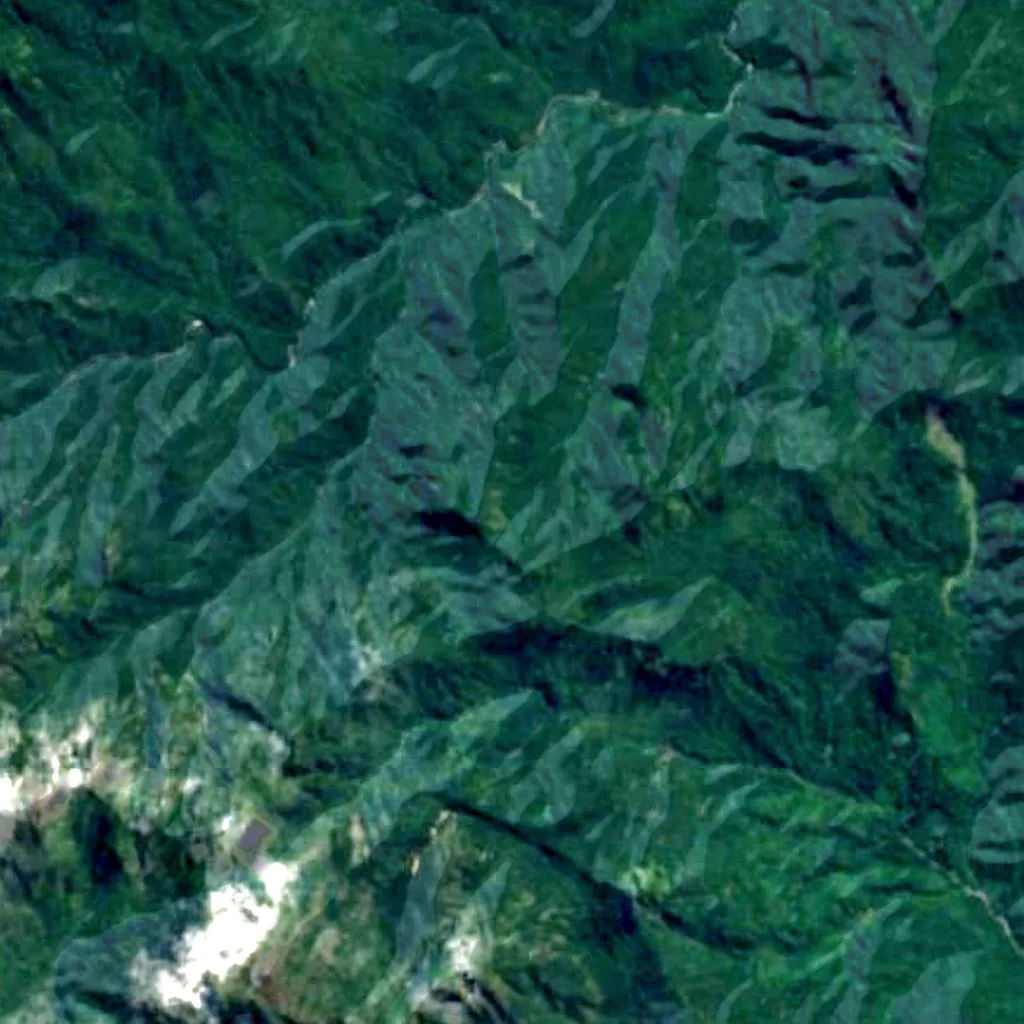 Humbert Falls seen from above (Sentinel-2)