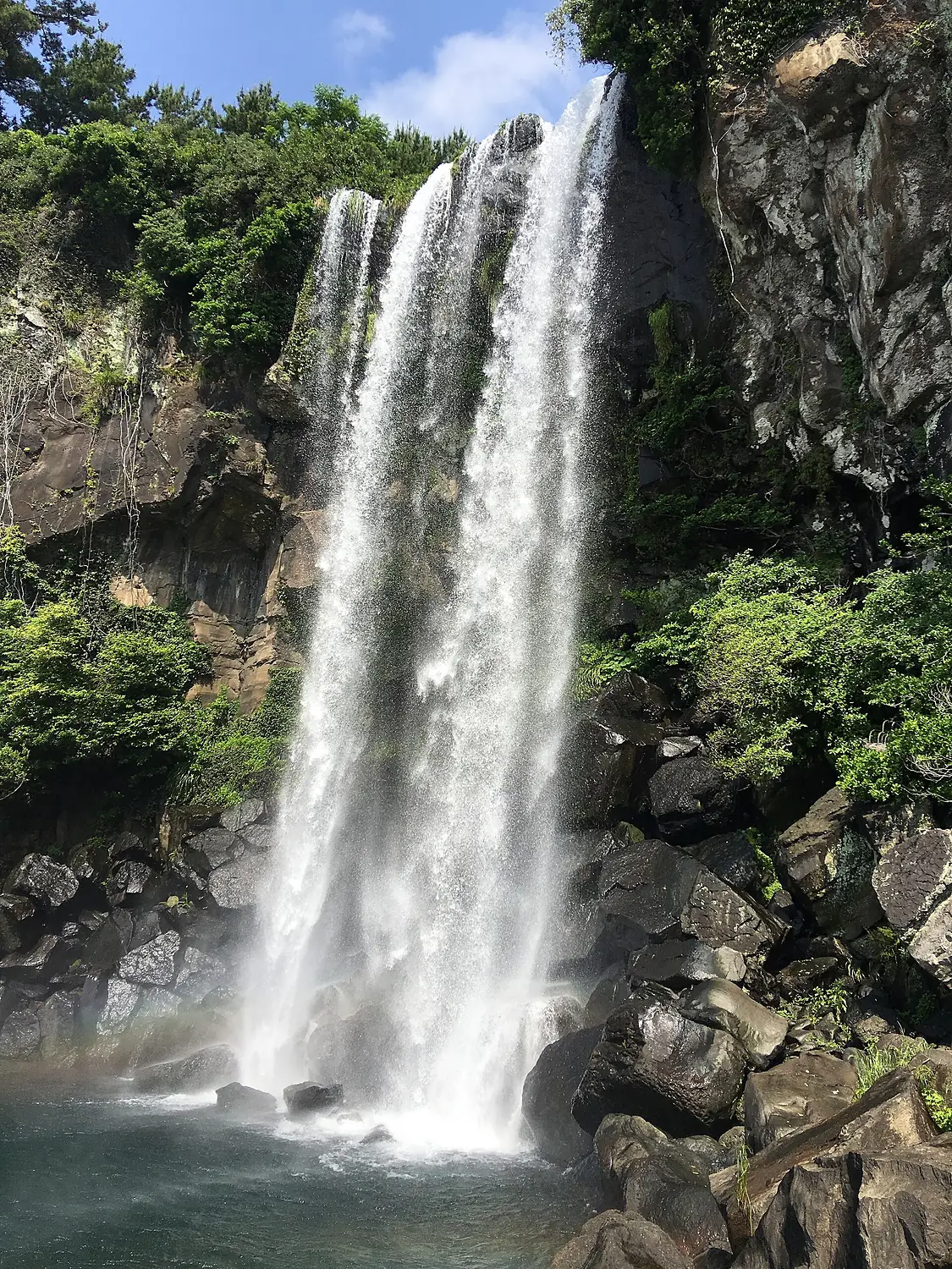 Jeongbang Falls