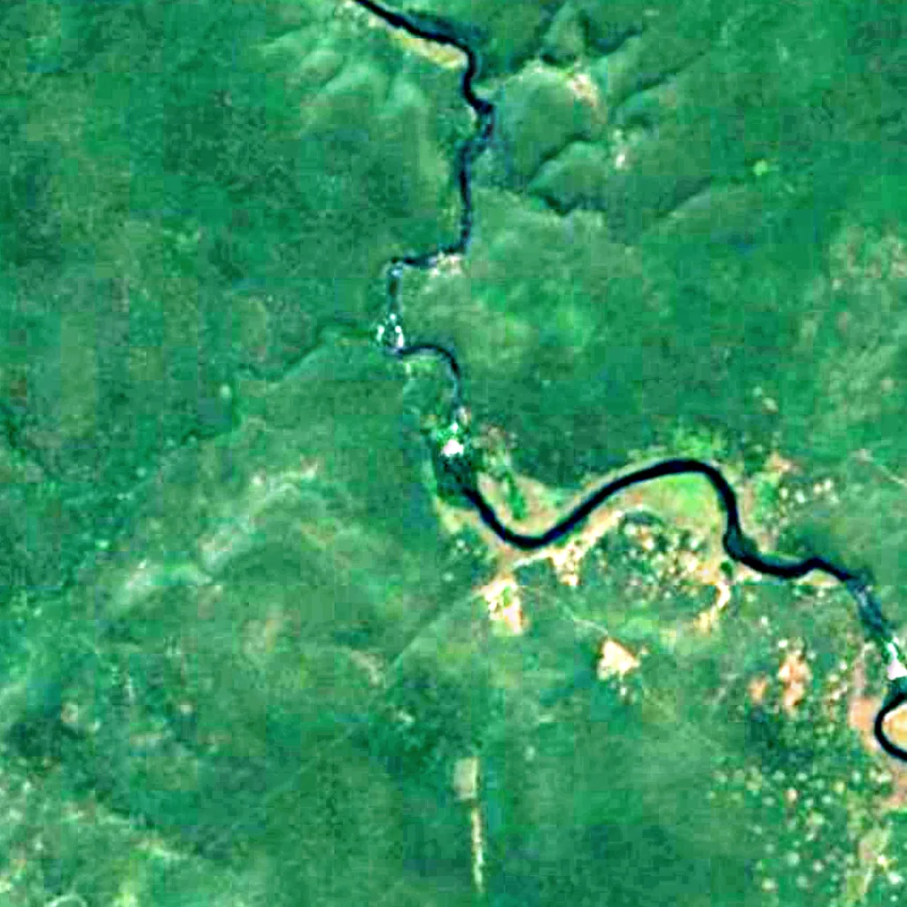 Kabwelume Falls seen from above (Sentinel-2)