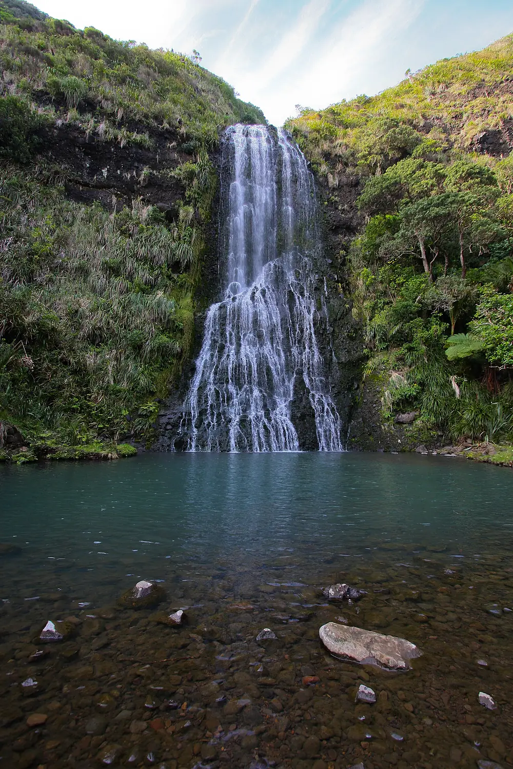 Karekare Falls in 2008 02