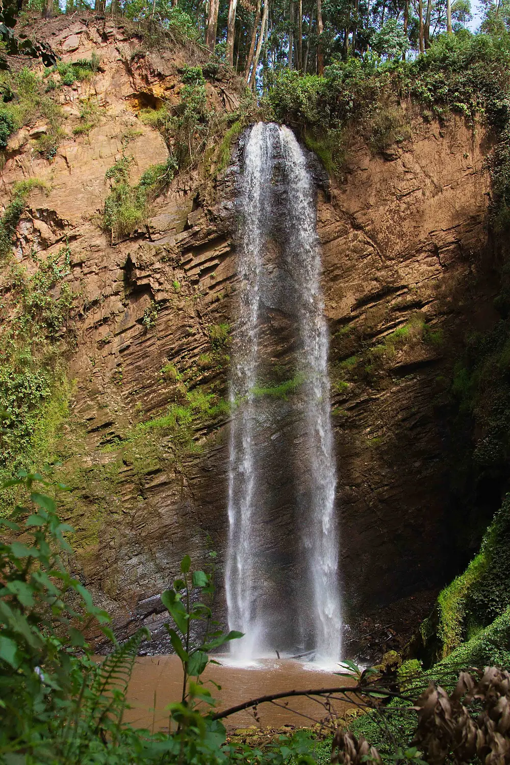 Kisiizi falls in Kabale district western Uganda