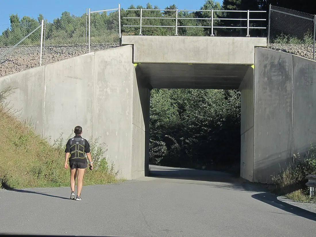 Kistefoss road railway 2022