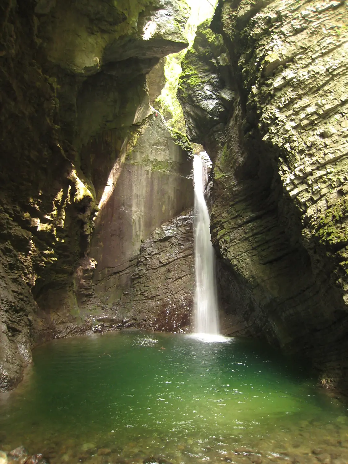 The Kozjak Stream Waterfalls, Kobarid, Slovenia