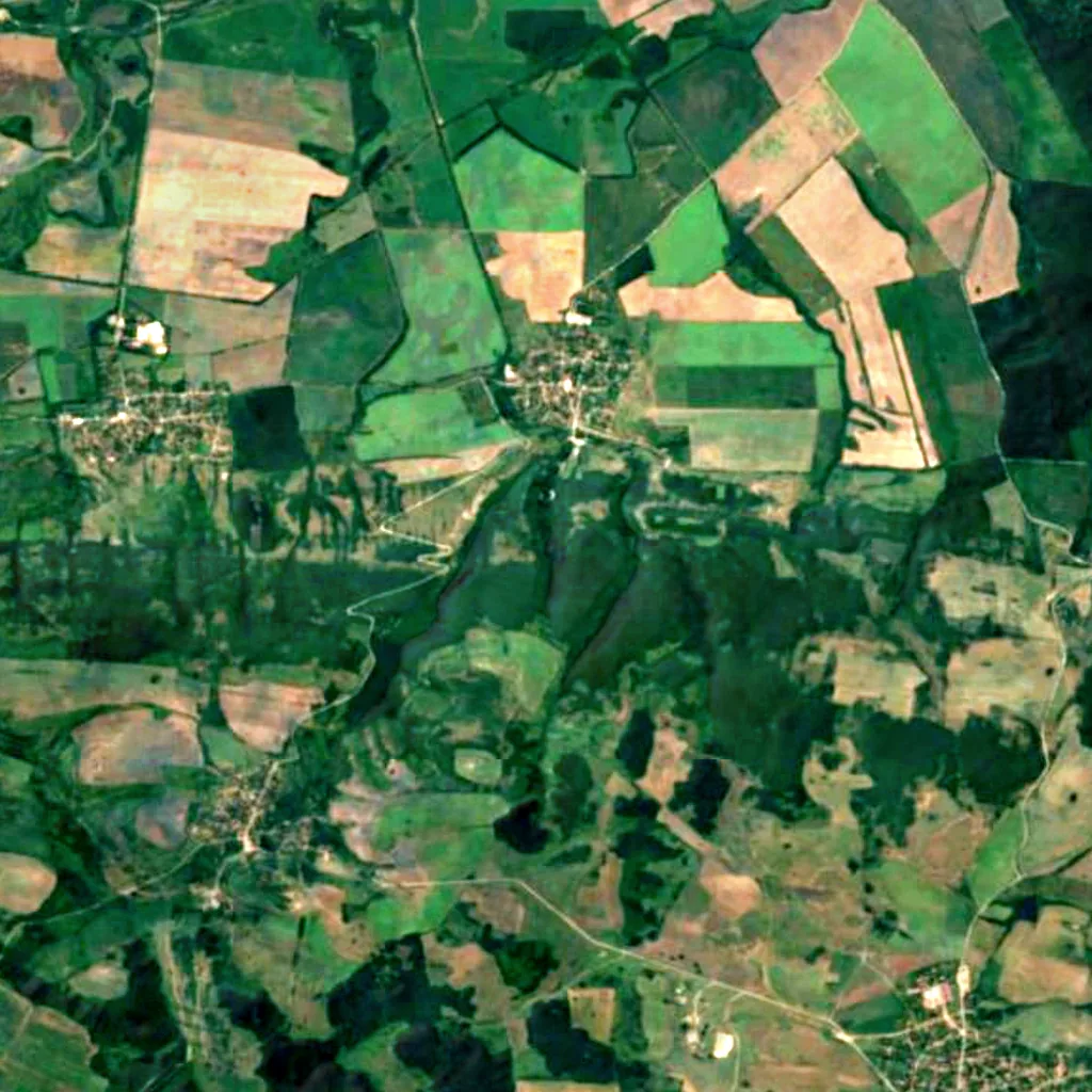 Krushuna Falls seen from above (Sentinel-2)